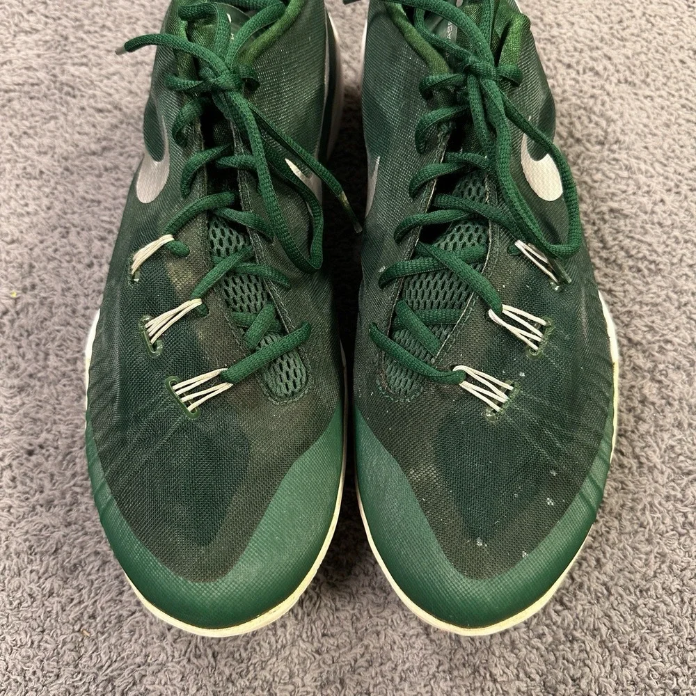 Nike Hyperchase Basketball Shoes Mens 14 Green Athletic Shoes Gym Emerald 813262